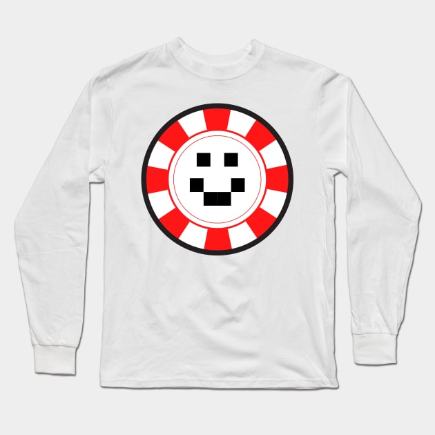 Quackity RED Casino Long Sleeve T-Shirt by Adadita